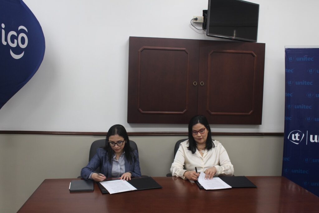 Unitec y Tigo firman convenio de colaboración para ofrecer pasantías académicas remuneradas