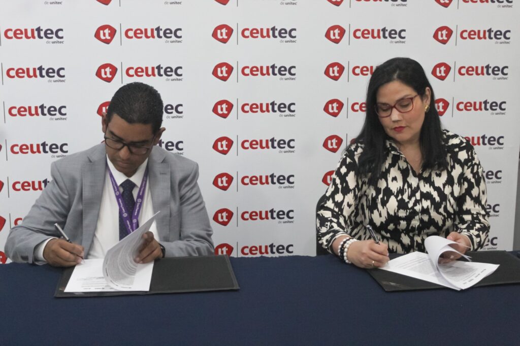 UNITEC y CEUTEC firman convenio con la empresa Grant Thornton para impulsar la cooperación educativo empresarial en San Pedro Sula