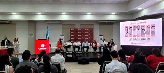 CEUTEC impulsa el voto informado con foro electoral en La Ceiba