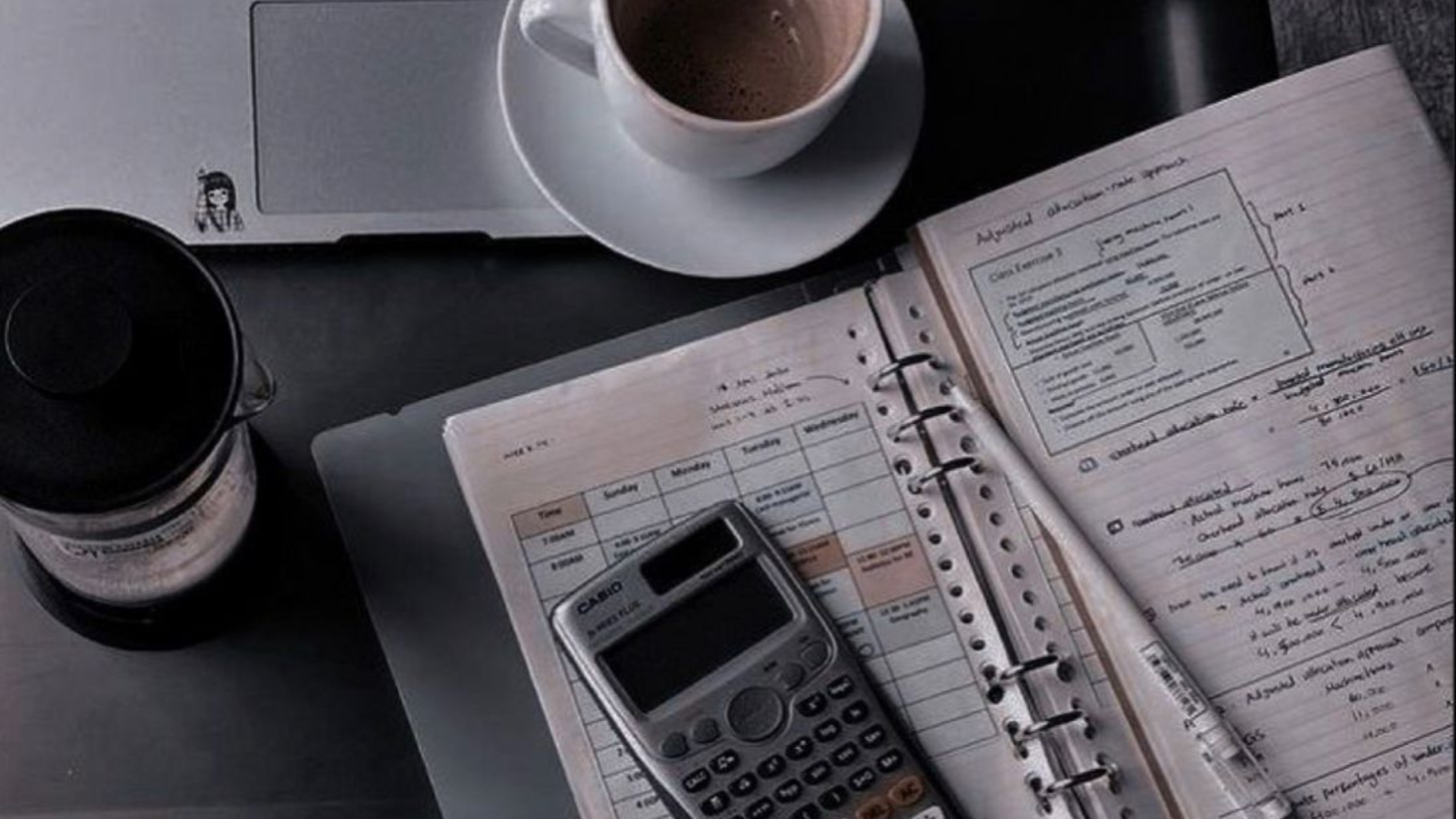 Calculadora con notas de contaduria